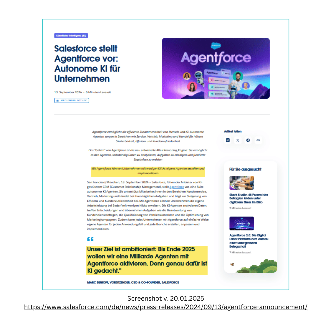 Screenshot Salesforce Agentforce KI-Agent (4)