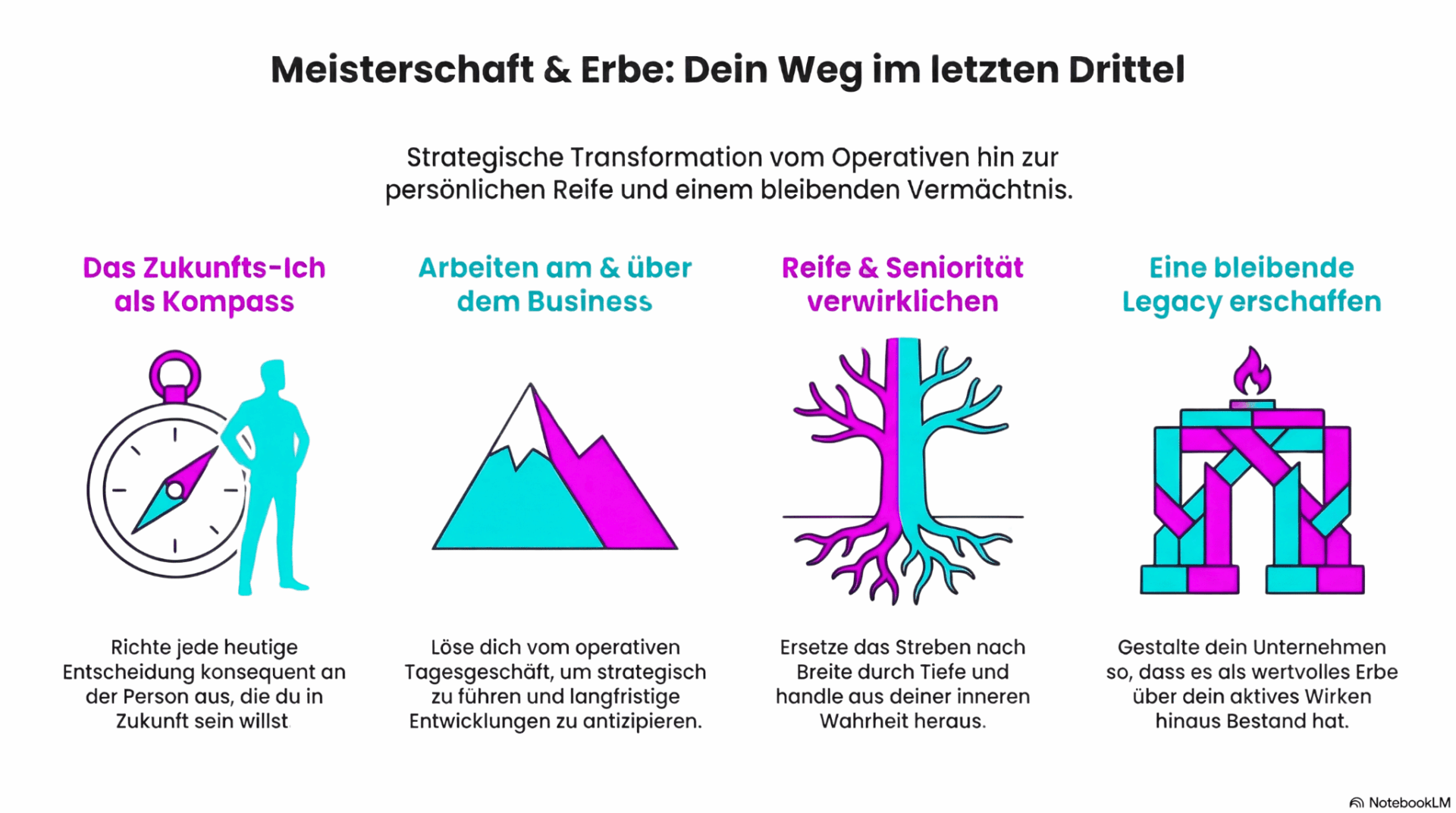 Themenseite Persönliches Wachstum Infografik mit NotebookLM_ed